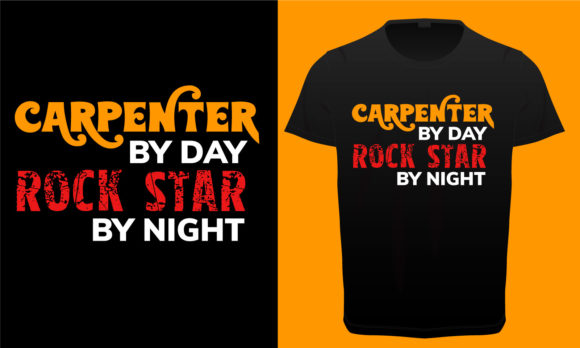 Carpenter by Day Rock Star by Night: A Versatile Design Asset for Creative Projects