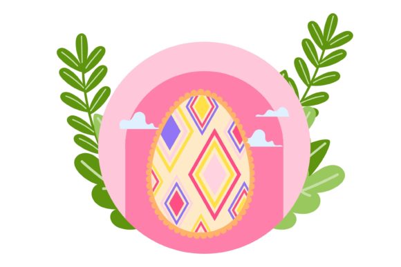 Easter Egg Style Jagged Edge – A Playful Graphic Freebie for Creative Sellers