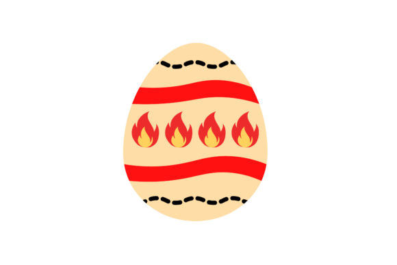 Easter Icon Fire Design Creative Vector – A Graphics Freebie for Seasonal Digital Products