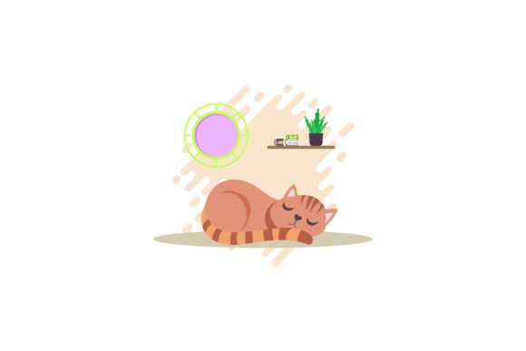 Flat Icon Cat Sleep Brown – A Designer’s Practical Take