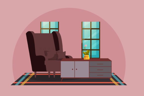 Interior Design Living Room Graphics for Stronger Branding and Marketing