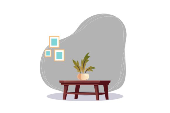 Living Room Stylish Modern Graphics for Creative Freebies