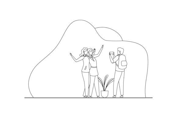 Person Vectors: A Versatile Graphic Design Asset for Creative Projects