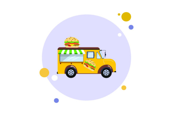 Travel Icon Art Food Car Design Vector Review