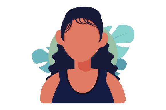 Woman Beautiful Character Style – Free Graphics for Real Crafting Projects