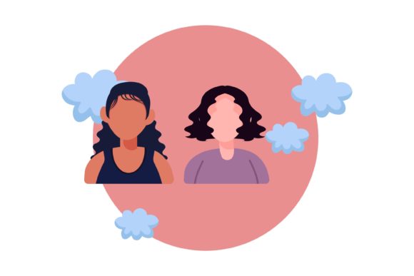 Woman Character Style: A Versatile Graphic Freebie for Local Business Branding
